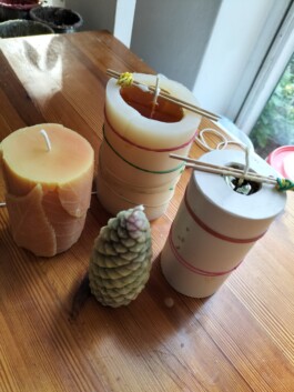 Kerzenwerkstatt Vollersode Susanne Huencken Bienen Imkerei